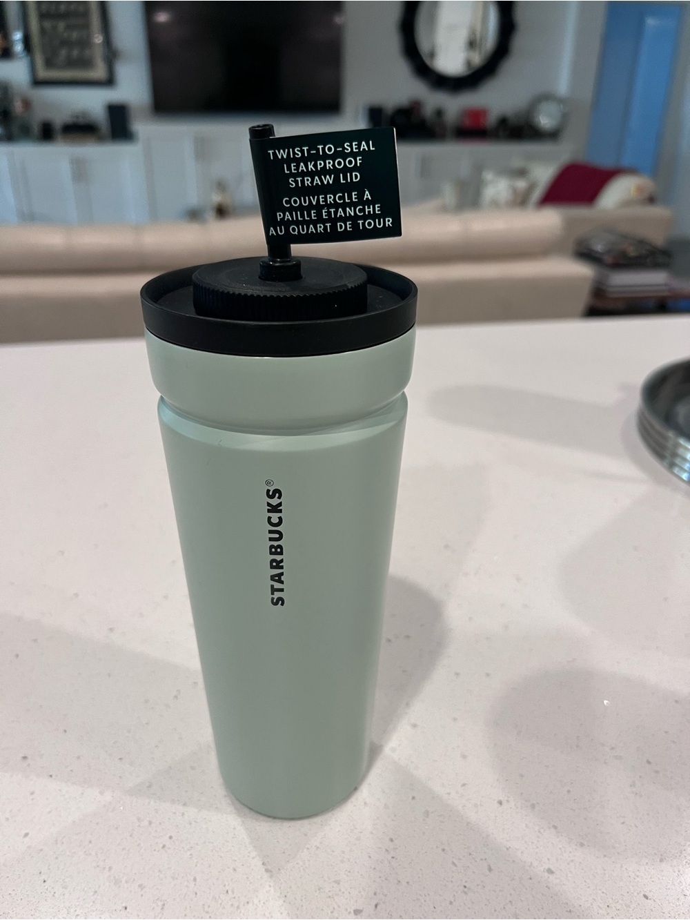 Starbucks mint green Insulated Travel cup